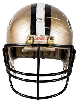 New Orleans Saints Game Used #73 Helmet 